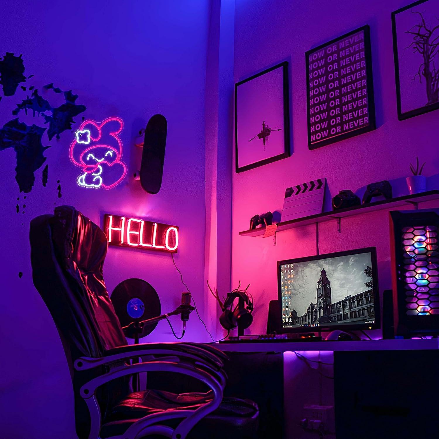 Anime Neon Sign Janpanese LED  - đánh giá và giá Led Lighting Wall Decor