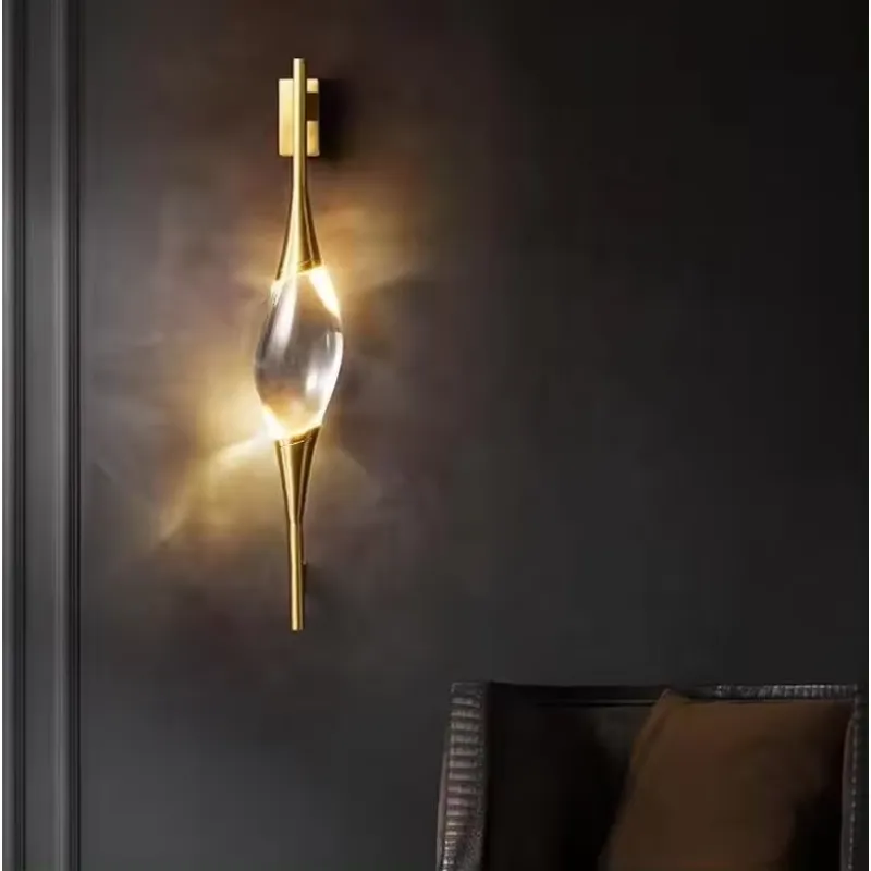 New Design Modern Full Copper  - đánh giá và giá Led Lighting Wall Decor