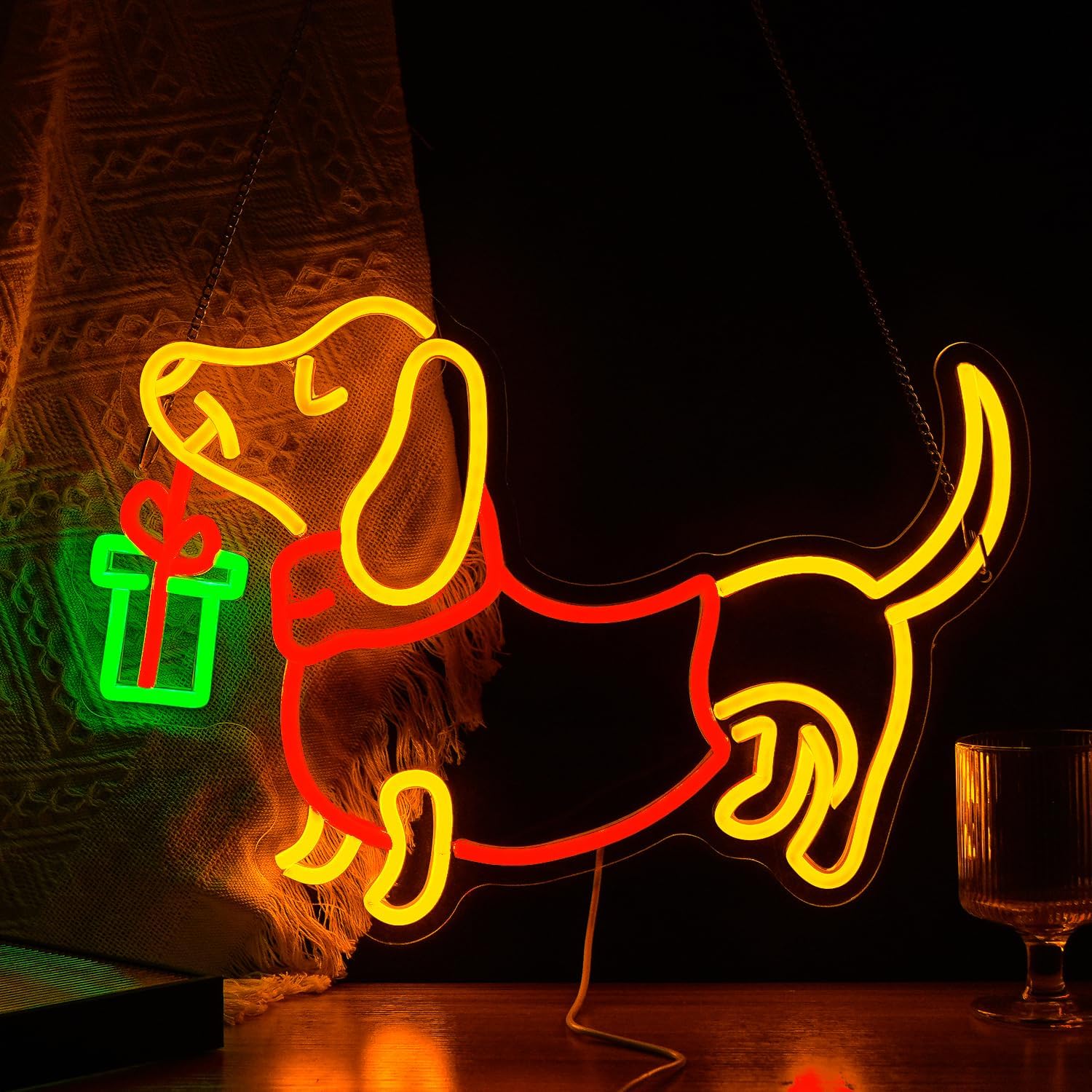 USB Dimmable Dachshund Neon Si - đánh giá và giá Lighting Home Decor Ideas