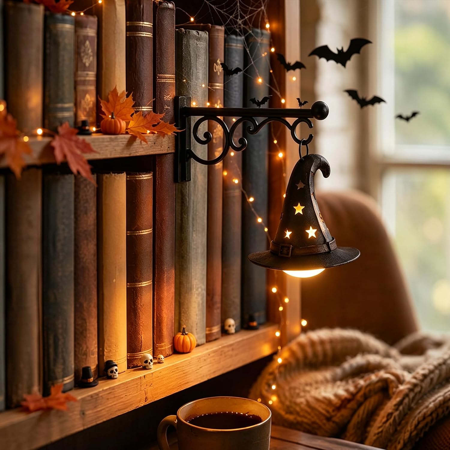 Bookshelf Lamp Library Lantern - đánh giá và giá Lighting Decor Home