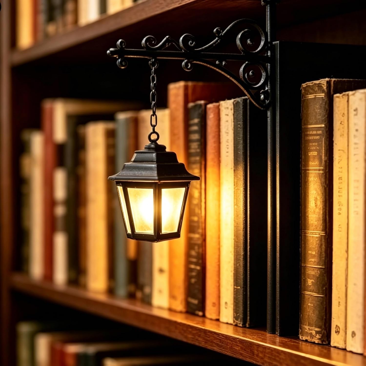 Bookshelf Lamp Library Lantern - đánh giá và giá Lighting Decor Home
