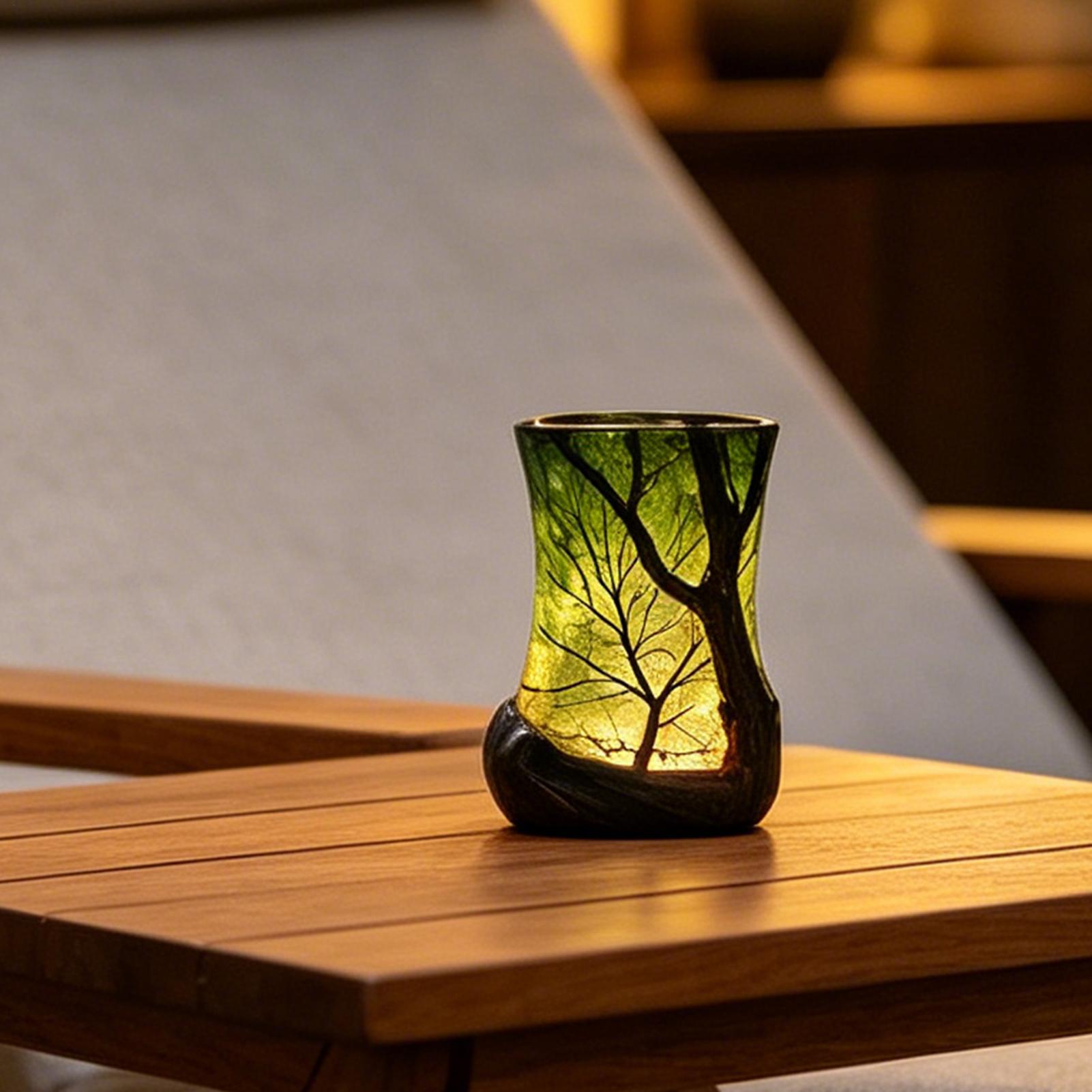 Bedside Table Lamp Forest Nigh - đánh giá và giá Lighting Decor Room