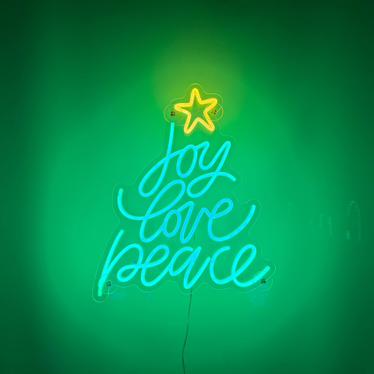 Joy Love Peace Neon Sign, Chri - đánh giá và giá Lighting Home Decor Ideas