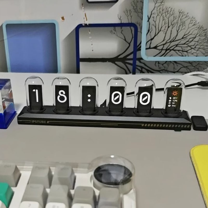 RGB Nixie Tube Clock LED Glows - đánh giá và giá Lighting Home Decor Ideas