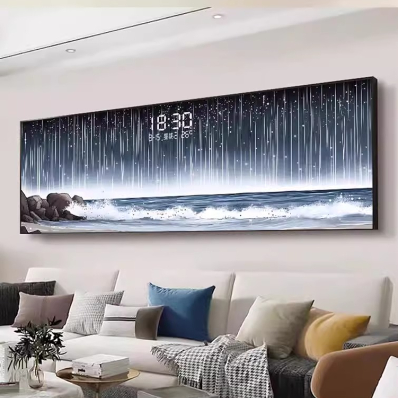 Temperature Date Wall Clock Lu - đánh giá và giá Lighting Home Decor Wall Clocks