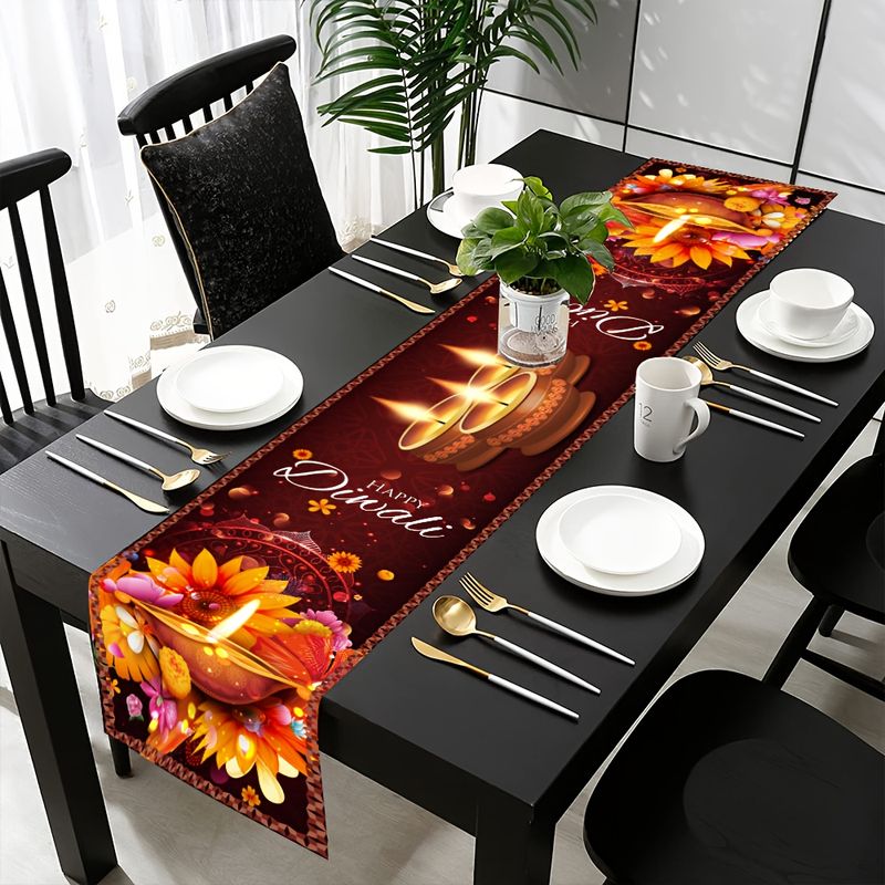 VIKAMA Happy Diwali Table Runn - đánh giá và giá Lighting Decoration For Diwali