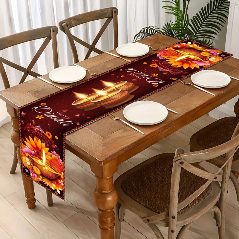 VIKAMA Happy Diwali Table Runn - đánh giá và giá Lighting Decoration For Diwali