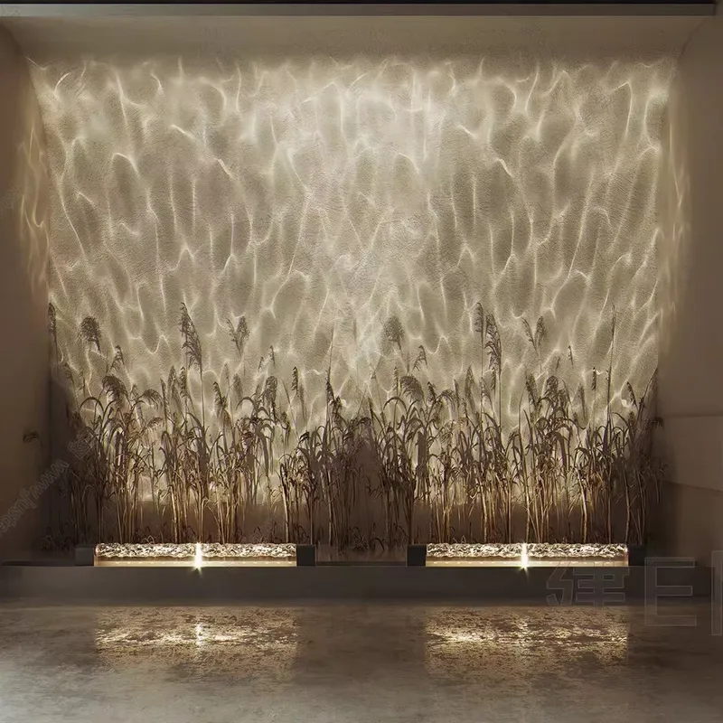 Smart 3D Wall Wash Flame Proje - đánh giá và giá Lighting Decor Room