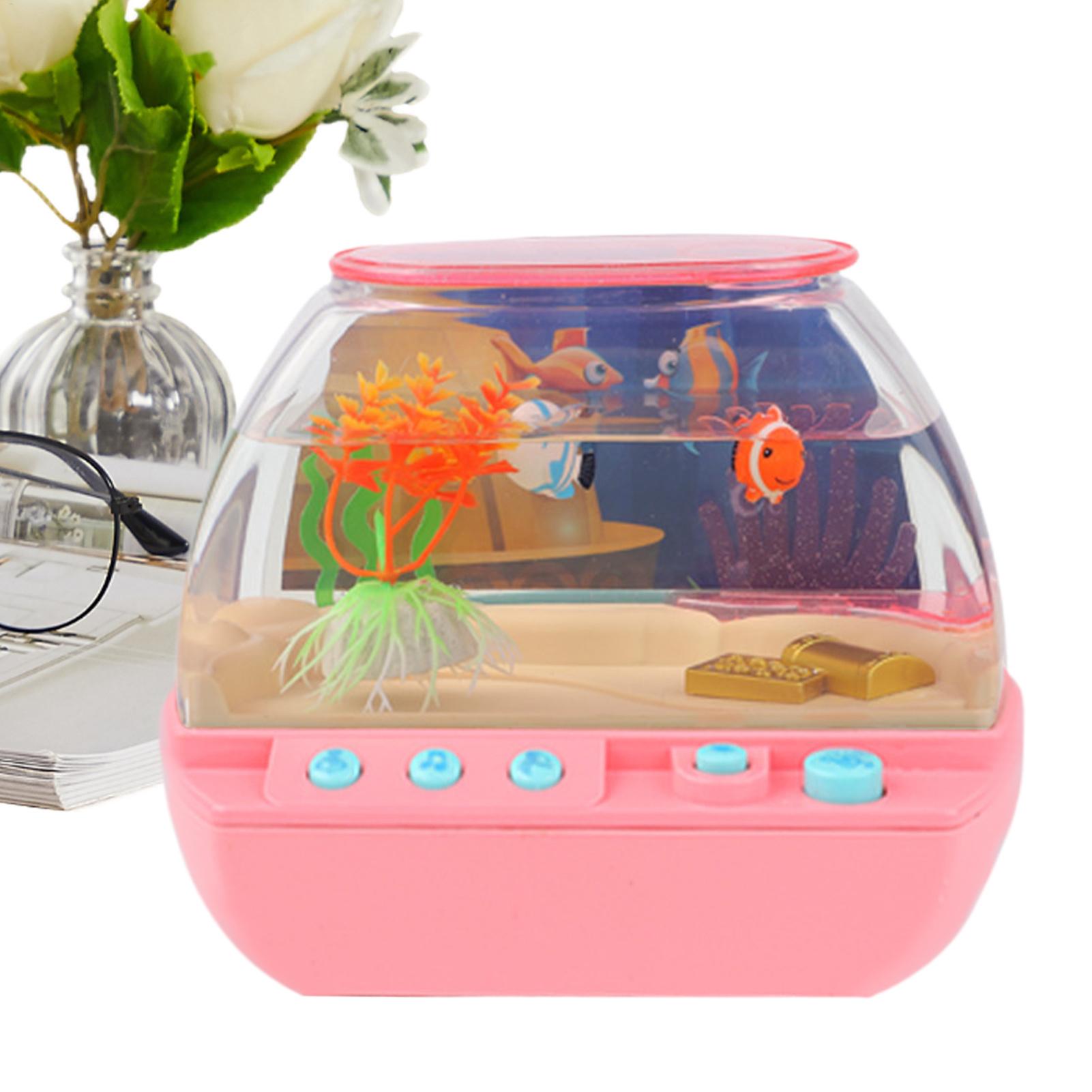 Toy Fish Tank Home Decoration  - đánh giá và giá Lighting Decor Room