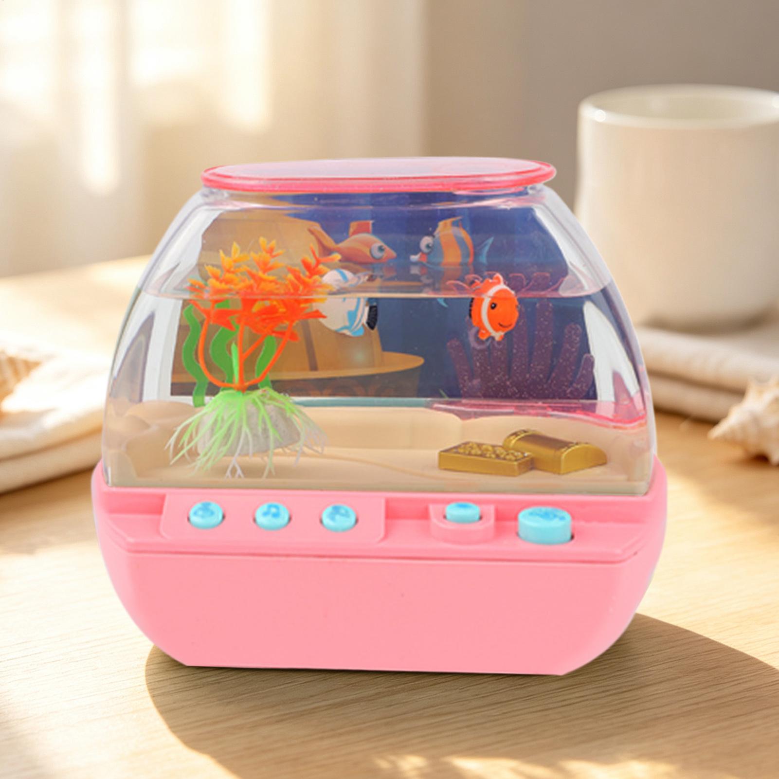Toy Fish Tank Home Decoration  - đánh giá và giá Lighting Decor Room