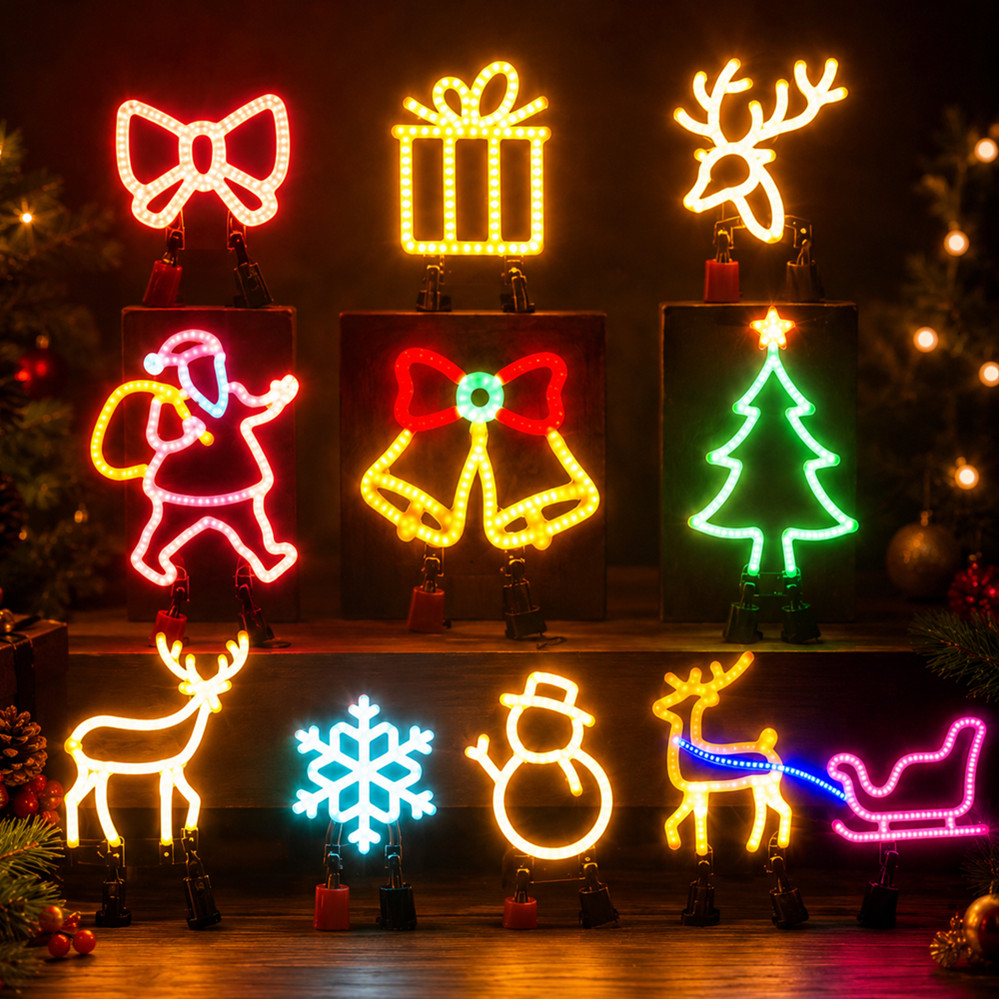 Christmas Decoration LED Neon  - đánh giá và giá Led Lighting Wall Decor