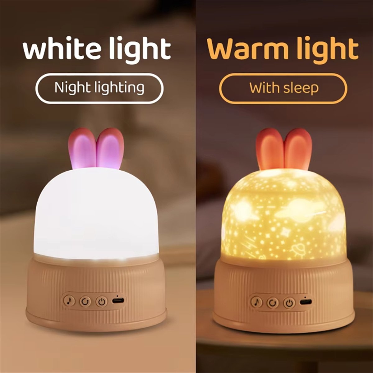 HOT! Cute Projector Night Ligh - đánh giá và giá Lighting Decor Room