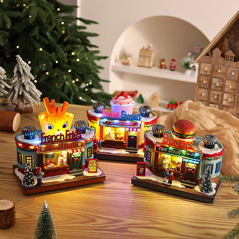 Christmas Light Up Music Box D - đánh giá và giá Lighting Home Decor Ideas