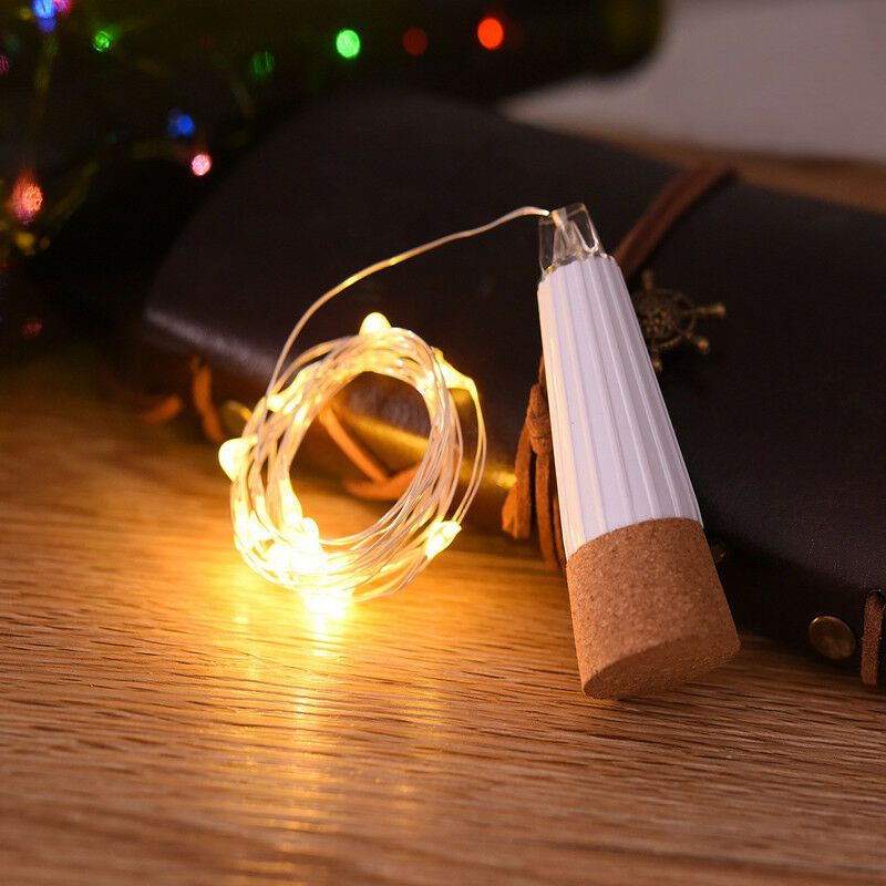 2m 20 LED Cork Bottle Fairy Li - đánh giá và giá Decor Lighting Cork