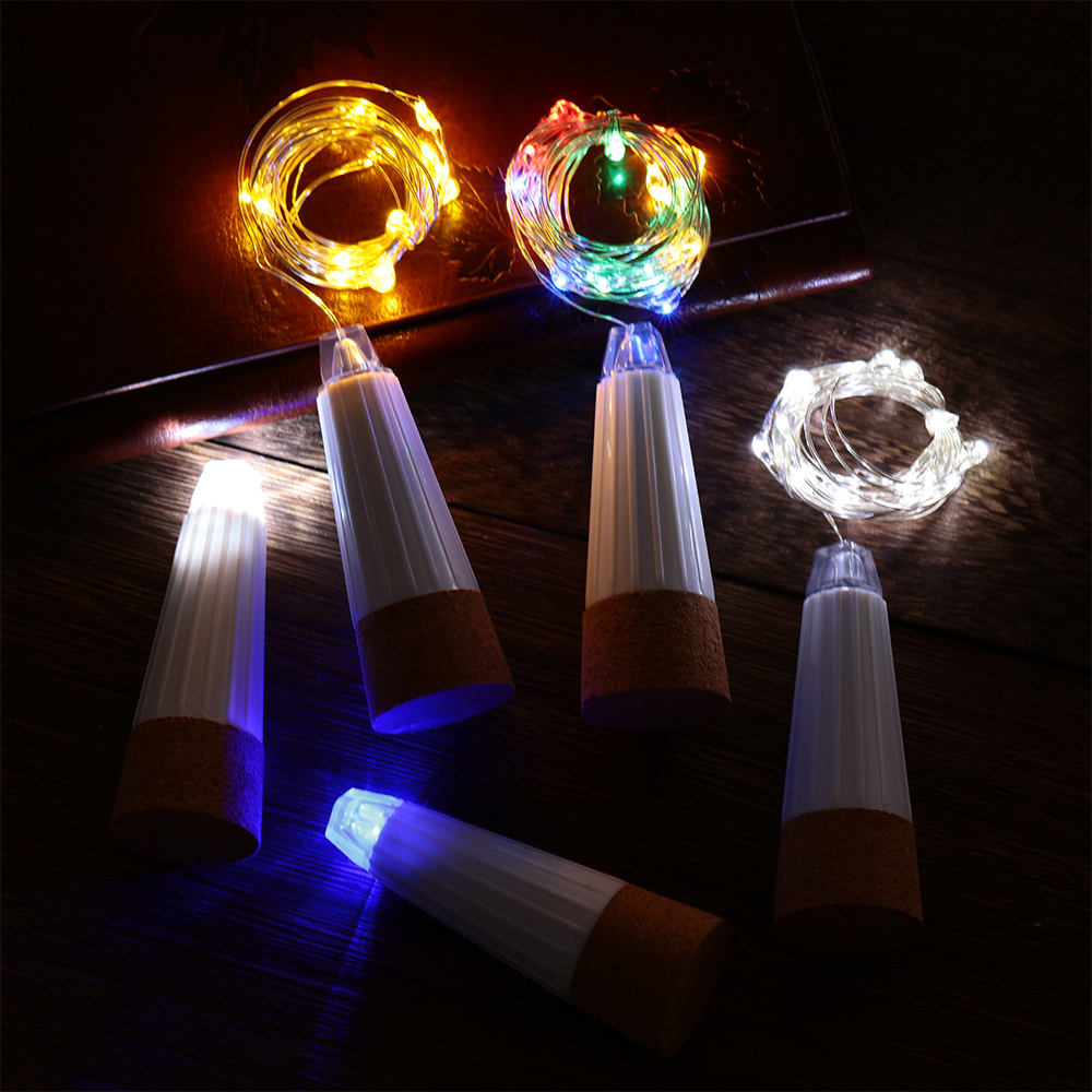 2m 20 LED Cork Bottle Fairy Li - đánh giá và giá Decor Lighting Cork