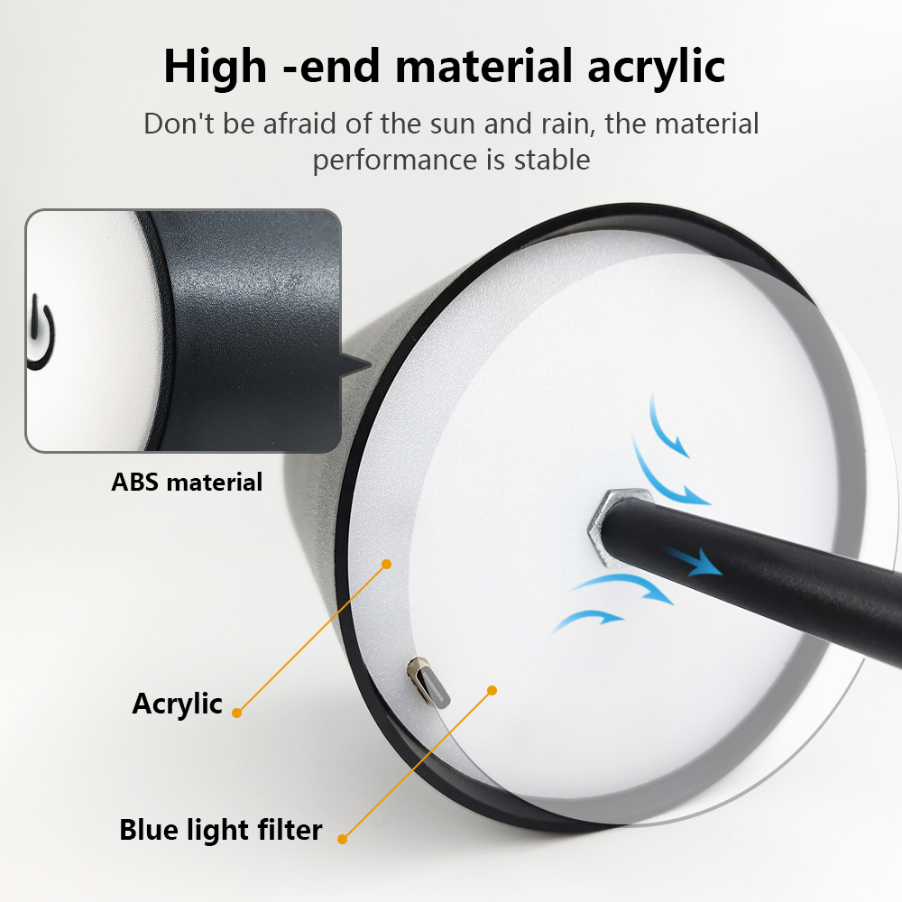 LED Rechargeable Desk Light Wi - đánh giá và giá Lighting Decor Room